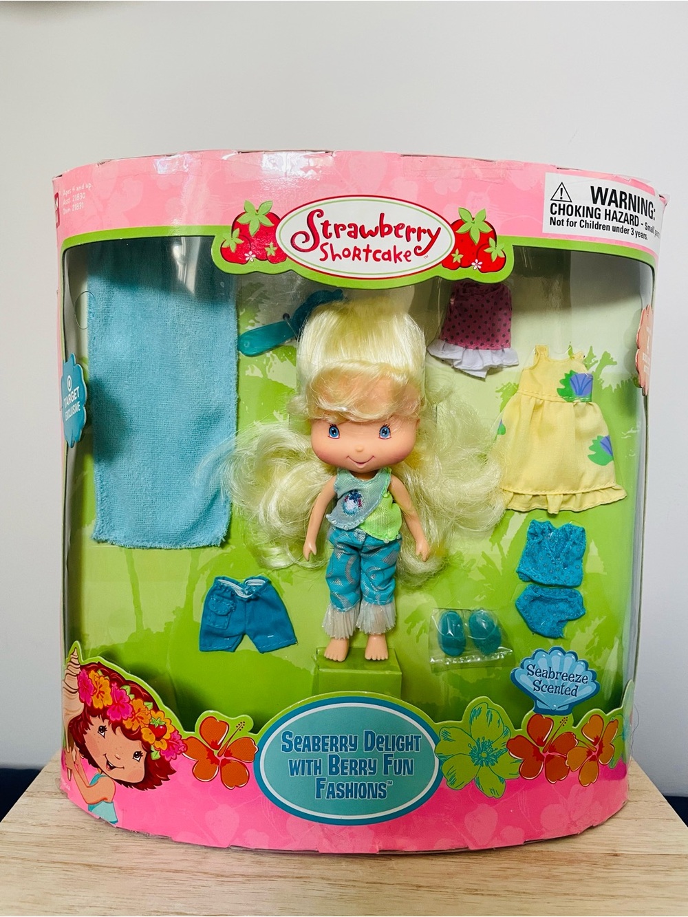 Strawberry Shortcake Seaberry Delight Berry Fun Fashion Doll Figure Set 2004